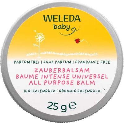 Produktbild von Weleda Calendula Zauberbalsam 25g, Balsam, Unisex, Feuchtigkeitsspendend, Nährend, Schutz, Jeder Hauttyp, 25 ml, Behälter