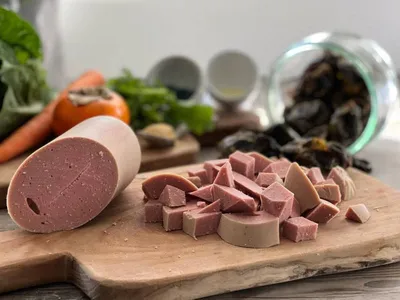Produktbild von Hundewurst Hirsch schnittfest 600g