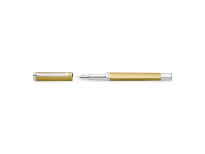 Produktbild von Staedtler triplus 474, Gold, Kartuschenfüllsystem, Blau, Metall, Edelstahl, Fein