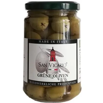 Image de Olives vertes Sant Agostino en saumure 180g