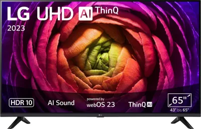 Produktbild von LG 65UR73006LA LCD-LED Fernseher (164 cm/65 Zoll, 4K Ultra HD, Smart-TV) 2023-Modell