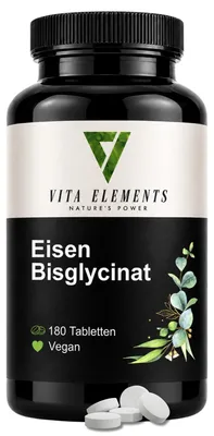Vita Elements Ferro Bisglicinato, confezione singola.