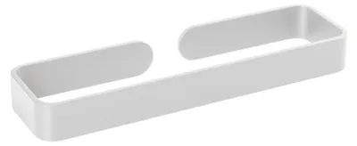 Produktbild von AWD Interior Handtuchhalter Reling mattweiß 25cm Aluminium 3M Klebeband