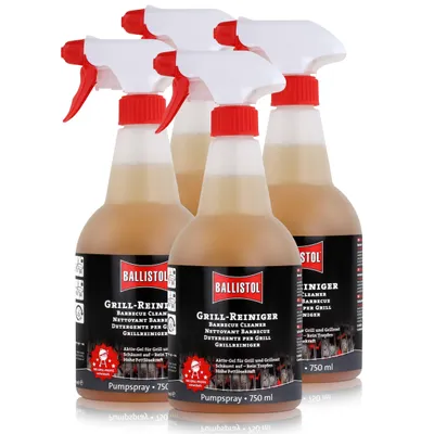 Produktbild von Ballistol Grill-Reiniger 750ml - Für Grill und Grillrost (4er Pack)