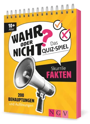 Image de Wahr oder nicht? Skurrile Fakten I Das Quizspiel: 200 Behauptungen und Auflösungen