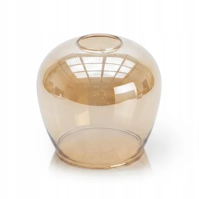 Produktbild von LUXOLAR Glasschirm E27 Bernstein Honigglas Ambra Kelchform Ø13 cm N-135B