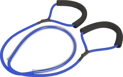 Obrázek produktu pro Fitness tréninkové trubice Physio Tube Basic Expander se šňůrkou: střední, modrá