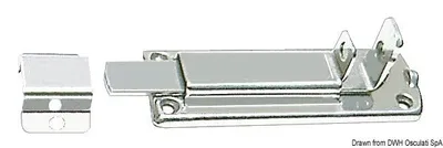 Obrázok produktu pre Západka VA oceľ, leštená 85x27 mm, 1 kus