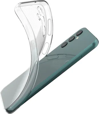 Produktbild von Für Samsung Galaxy A34 5G - Handy Silikon Hülle Transparent Kamera Schutz Hülle Tasche Case Handyhülle Cover