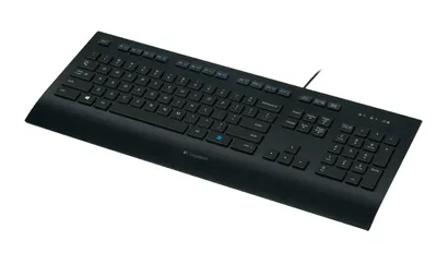 Immagine prodotto di Logitech K280E Pro - Dimensioni complete (100%) - Cablato - USB - Nero
