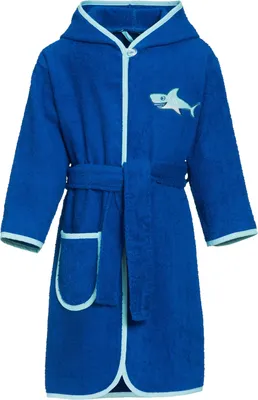 Produktbild von Playshoes - Bademantel mit Kapuze für Jungen - Hai, 146