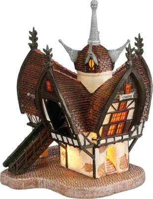 Produktbild von Luville Weihnachtsdorf Lonkhuys - 17x12x19 cm - Polyresin - Mehrfach