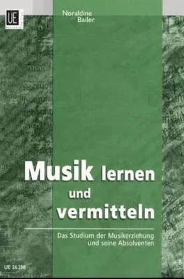 Produktbild von Musik lernen und vermitteln