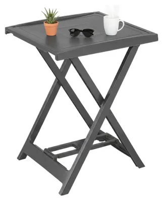 Produktbild von Ohatchee - Gartentisch, 60x47x65h cm Anthrazit, 2 Plätze  Italy