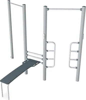 Produktbild von Kompan Outdoor-Fitness-Station "Pro 1"