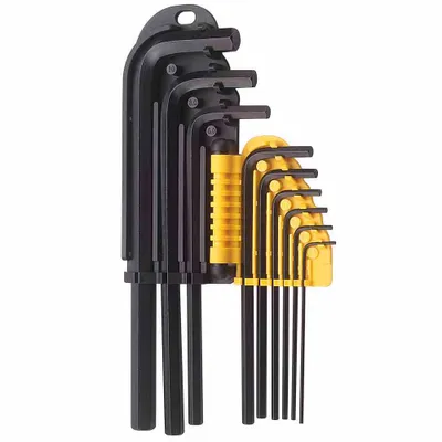 Produktbild von Innensechskantschlüsselsatz Profi 9-teilig, Black, lang