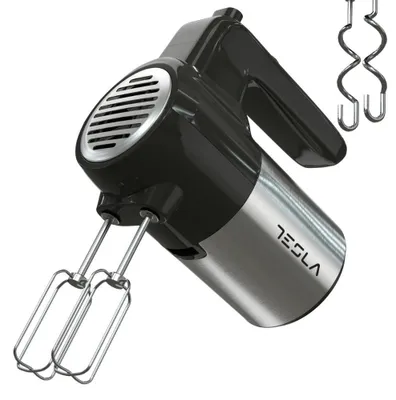 Imagen del producto de Tesla MX301BX, batidora de mano, color , acero inoxidable, para batir y mezclar, 300 W, 170 mm, 195 mm