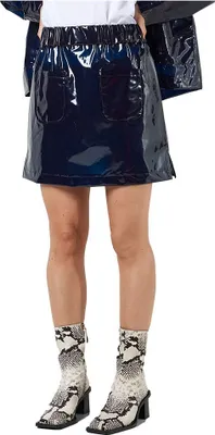 Produktbild von Noisy May Sky Transparent Kurzer Rock Mit Hoher Taille Blau S Frau Blau S