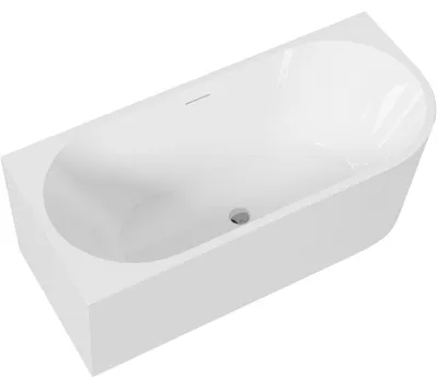 Obrázek produktu pro sklokeramikaO - Volně stojící akrylátová vana Bianco, levá - bílá lesklá - 170x79 cm