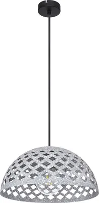 Produktbild von Hängeleuchte, Metall, schwarz, grau, höhenanpassbar, D 35 cm