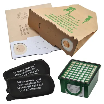 Produktbild von FSProdukte 10 Staubsaugerbeutel 1 Hepafilter, 2 Motorfilter