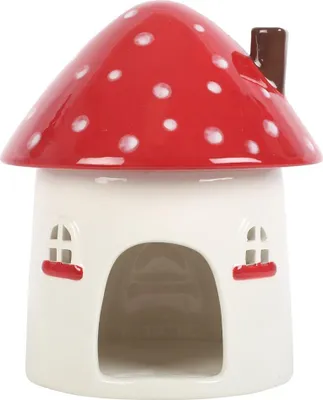 Image de Something Different - Brûleur à mazout, champignon SD6210 (Taille unique) (Rouge/Beige)