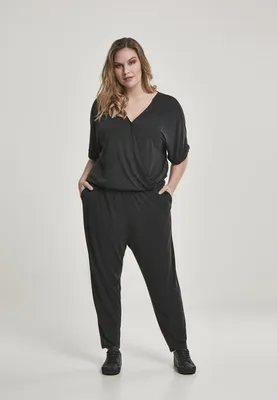 Image de Combinaison pour femme Urban Classics Ladies Modal, noire - XL