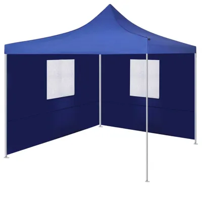 Immagine prodotto di Vidaxl -Faltzelt mit 2 Wänden 3x3 m blau
