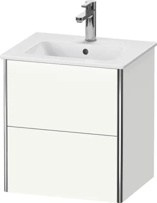 Produktbild von Waschtischunterbau COMPACT XSQUARE 560x510x418mm weiß seidenmatt weiß seidenmatt