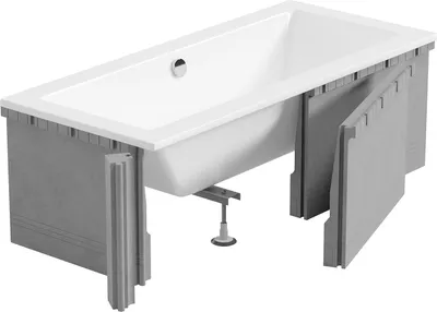 Zdjęcie produktu dla Obudowa styropianowa Mexen X-ST, biała, do wanny 120-150x70-90 cm