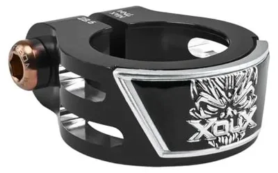 Zdjęcie produktu dla Zaciśk seatpostu bmx aluminiowy 28.6MM czarny do roweru