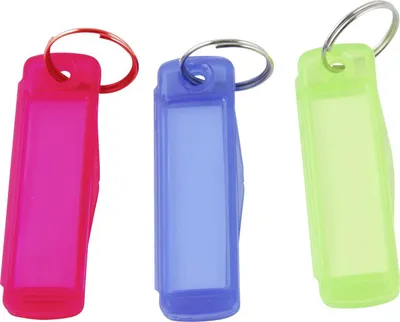 Produktbild von Fackelmann Schlüsselanhänger-Set Tecno 2 x 6 cm, 3 Stück