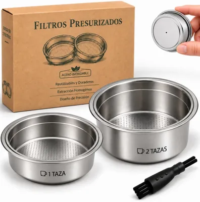 Obrázek produktu pro Kávové filtry pro překapávač – 2 kusy, vhodné pro přípravu 1 a 2 šálků kávy