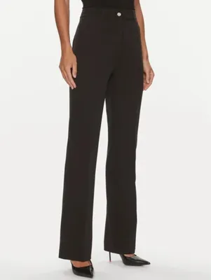 Immagine prodotto di Pantaloni da donna in tessuto GUESS NEW CARLA nero taglia S, intramontabili ed eleganti