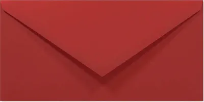 Produktbild von Rote dunkle Briefumschläge 120g DL 10 Stück Nr. 86