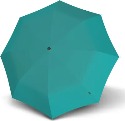 Produktbild von Knirps Taschenregenschirm Regenschirm T.205 Duomatic UV Protection Aqua hellblau