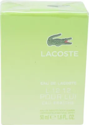 Produktbild von Lacoste L.12.12 Eau Fraiche Pour Lui, Männer, 50 ml, Nicht nachfüllbare Flasche, Spray