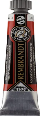 Produktbild von Rembrandt Ölfarbe Tube 15 ml Transparentoxidrot 378