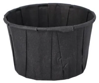 Produktbild von Dressingbecher, Papier 110 ml Ø 7 cm · 4,2 cm schwarz