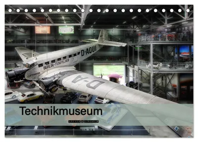 Produktbild von Technikmuseum Speyer & Sinsheim (Tischkalender 2027 DIN A5 quer), CALVENDO Monatskalender