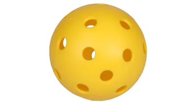 Image de Lot de 20 balles de floorball Strike, couleur jaune