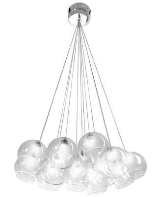 Produktbild von tooLight Pendellampe App561-13Cp Glas Kugel Bälle 13-Lichtquelle G4 48X54X10-100Cm
