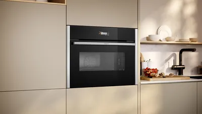 Immagine prodotto di Forno combinato integrato mo 45 nero Neff C24MR21N0