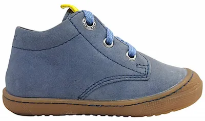 Imagen del producto de Zapatos para niños Richter, zapatos para aprender a caminar, tipo mocasín, color azul, para uso diario