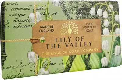Obrázok produktu pre English Soap Company Tuhé mýdlo - Konvalinka, 190g