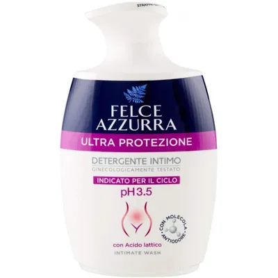 Produktbild von Felce Azzurra Ultra protection, Körper, Flüssigseife, Pumpenflasche, Schutz, 250 ml, 1 Stück(e)