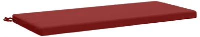 Obrázek produktu pro Polštář na pohovku SOEST, 100% polyester, vínová barva, rozměry 120 x 50 x 5 cm