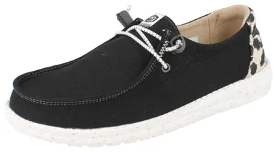 Zdjęcie produktu dla Hey Dude mokasyny sznurowane buty damskie 31383238373738 Czarny 42 EU