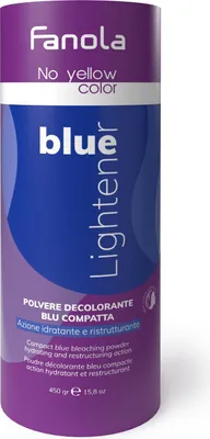 Produktbild von Fanola No Yellow Color Blue Lightener Puder zur Haaraufhellung 450 g