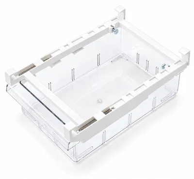 Kühlschrank-Schublade, transparent, 31x21x12 cm, Organizer-Behälter